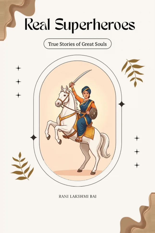 Cover of Real Superheroes Book 2: Rani Lakshmi Bai